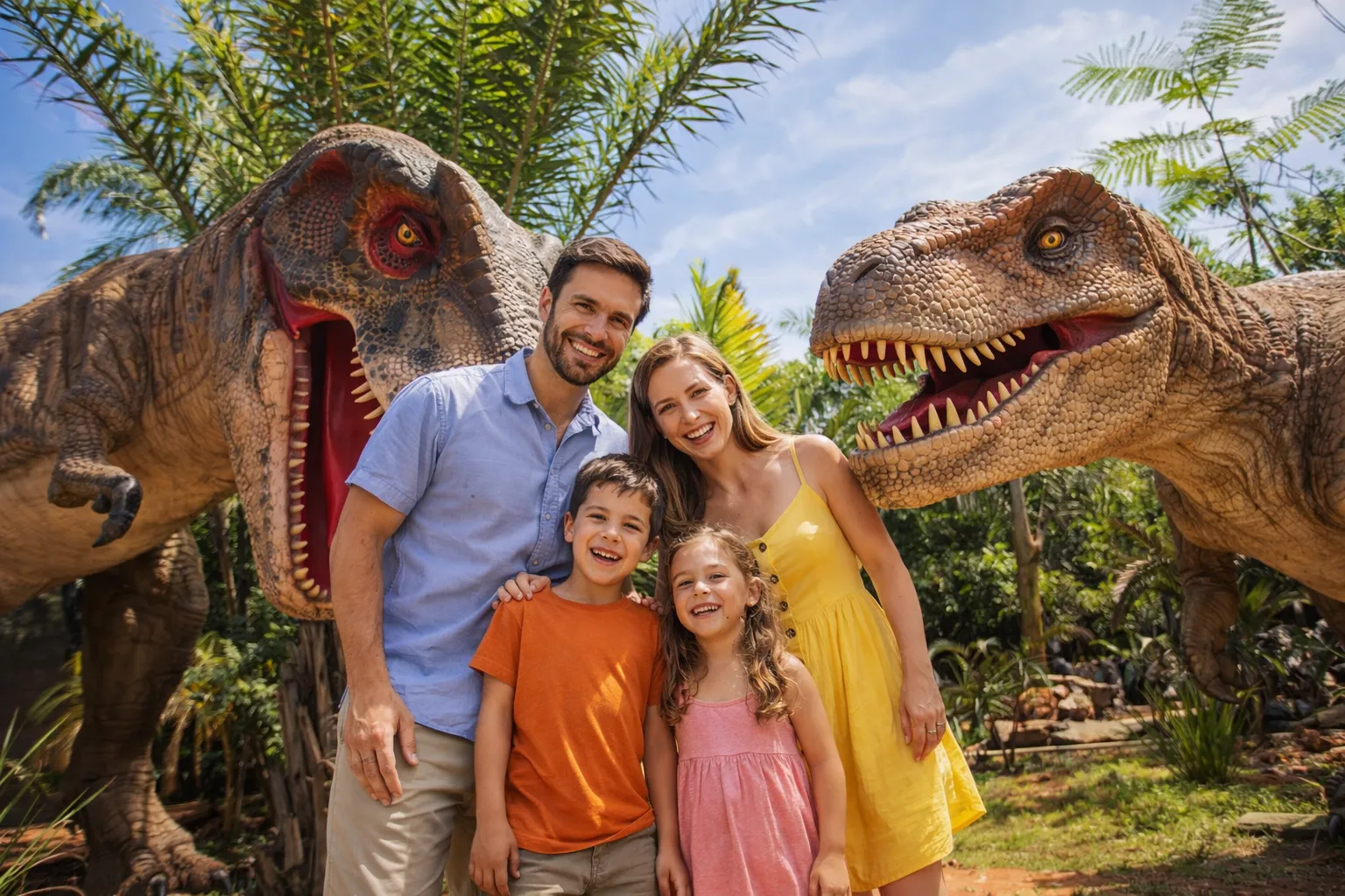 Gigantes em ação! Veja de perto os dinossauros mais famosos da pré-história